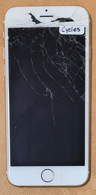 Apple iPhone 6 / A1549 - White and Gold ( T-Mobile ) Smartphone