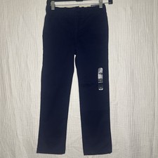 NWT Gap Kids Comfort Stretch Boys Sz 8 Navy Blue Chino Pants