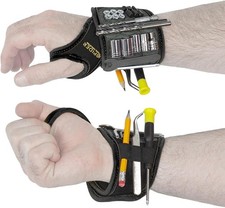 Spider Tool Holster - Magnetic Wrist Wrap - Ergonomic Support Strap Embedded wit