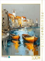 Puzzle Calvendo Dalmatie - Ville CôTièRe Pittoresque | 1000 PièCes, Format Assem