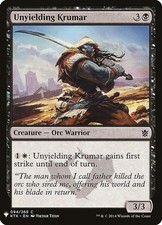 1x Unyielding Krumar MTG Mystery Booster NM Magic Regular