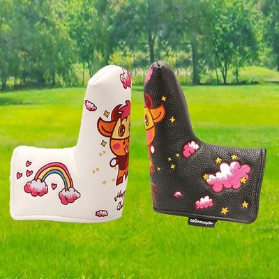 Golfschläger Headcover Blade Putter Protector Rutschfester Travel Head Cover