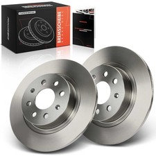 Frankberg Bremsscheiben Bremsscheibe Hinten Ø263.9 für Fiat Grande Punto Evo