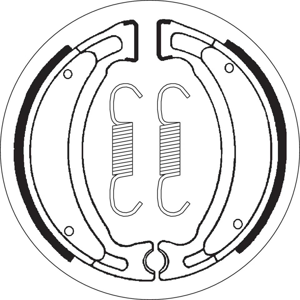 Zapatas de freno SBS para Yamaha 2028 Foto 2 de 4