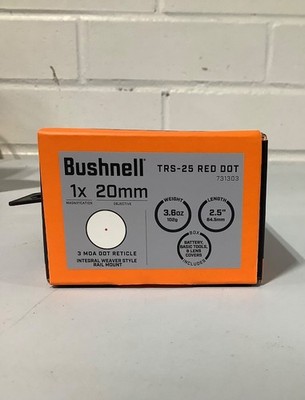 Bushnell Trophy TRS-25 1x25mm Red Dot Sight Riflescope - Matte