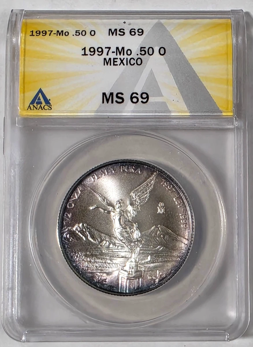 Mexican Libertad MS 69 Graded 1 oz Precious Metal Content per Unit