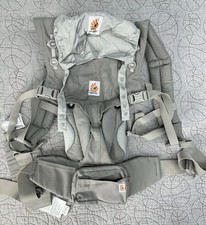 Ergobaby Omni 360 All-in-One Baby Carrier Newborn/Toddler 7-45lbs, Pearl Gray