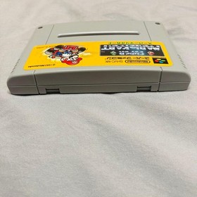 Masterpiece Super Mario Kart Shvc-Mk Famicom Box With Instructions SNES JPN Vint