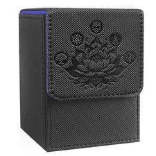 MTG Commander Deck Box PU Leather Fits 100 Single Sleeved Cards - Strong