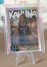 2022-23 Bowman University Chrome The Big Kahuna /150 Tyrese Proctor #TBK-25 Auto