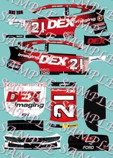 2025 Josh Berry Dex imaging Atlanta 1/64 Peel&Stick Decals
