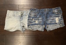 Bundle of 2 Denim Shorts for Women Size 3