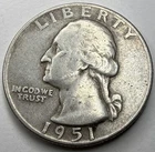 1951 D Washington Quarter R13