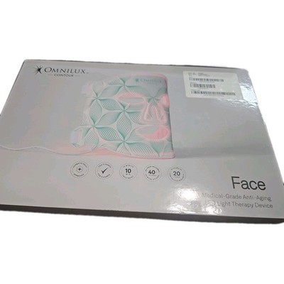 Omnilux Contour Women Face Reduce Wrinkles Painless Red Light Mask LLLT Therapy