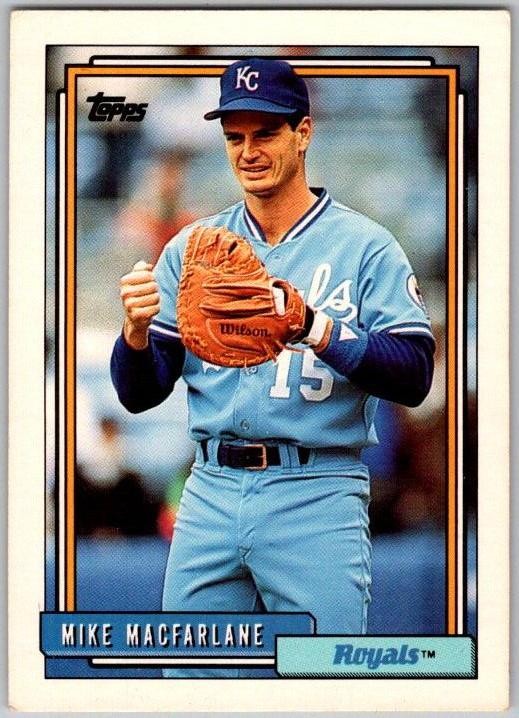 1992 Topps #42 Mike Macfarlane