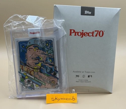 2021 Topps Project 70 - Card 157 - 2021 Mickey  Mantle - Ermsy - Print Run 5052