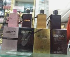 Brown Orchid collection EDP Perfumes sprays By fragrance World 80 to 50ml-Unisex
