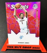 Herbert Jones 2021 Chronicles Mosaic Scripts Purple Rookie On Card Auto /25! RC