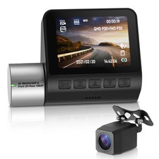 Dash Cam 1080P GPS 4K WiFi Car Dash Camera Dual Sight Cam Car DVR 24H Monitor