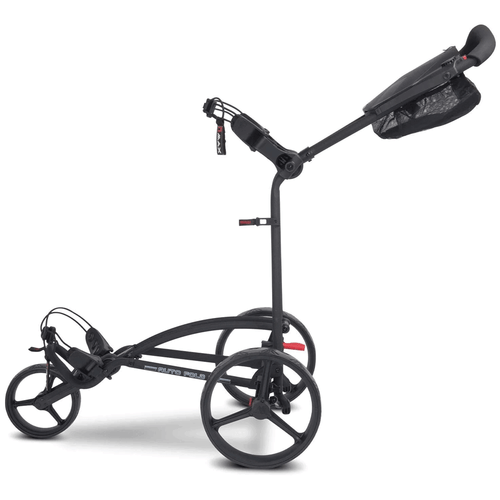 BIG MAX AUTOFOLD FF 3 WHEEL GOLF TROLLEY PUSH CART / BLACK / 2025 MODEL - Picture 4 of 13