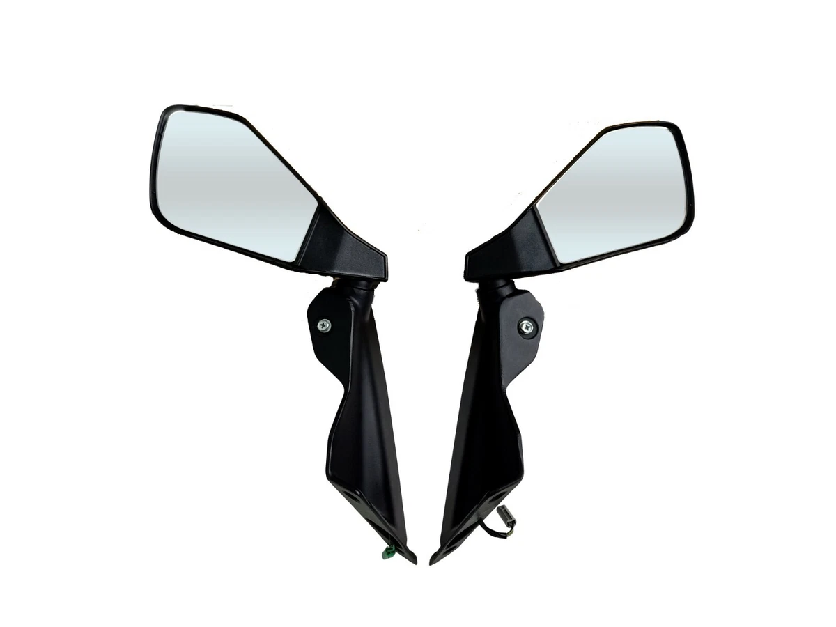 Fit For KTM RC 200 390 Rear View Mirror Set LH RH With Traficator Indicator