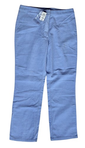 Vintage Ann Taylor Crop Pants Bottoms Women's Size 6 Corduroy NWT Light Blue