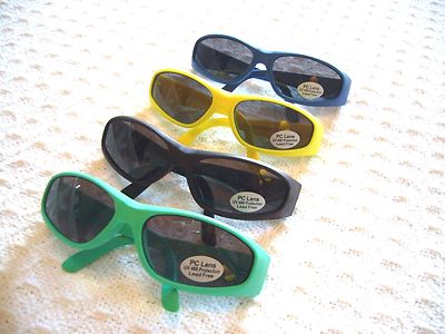 Baby Sunglasses Safe Adorable Rubber not Plastic Infant