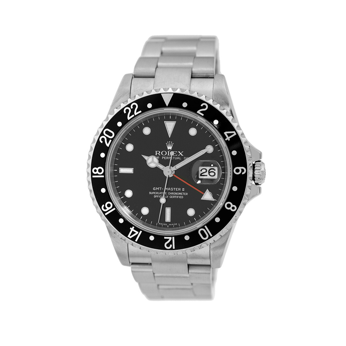 ロレックス コマ 16710 GMT マスター ss  ステンレス ROLEX ROLEX】ロレックス GMTマスター2 16710 腕時計 ステンレス