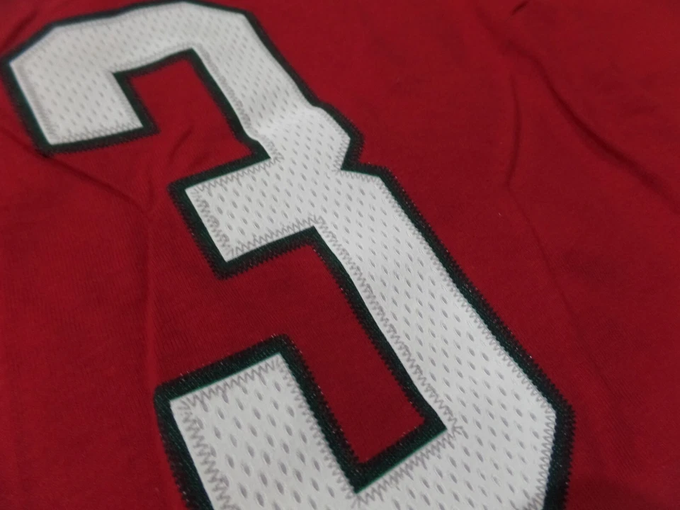 Camisa Adidas Roja Retro Brandon Jennings Milwaukee Bucks Para Hombre Etiquetas Nuevas Foto 2 de 4