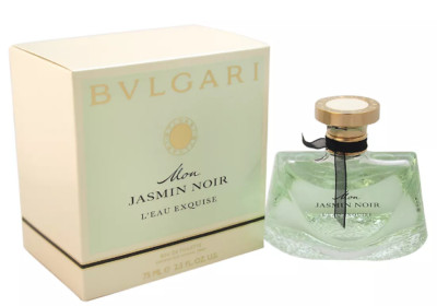 Bvlgari Mon Jasmin Noir L'EAU EXQUISE for Women 2.5 oz 75 ml Eau de Toilette NEW