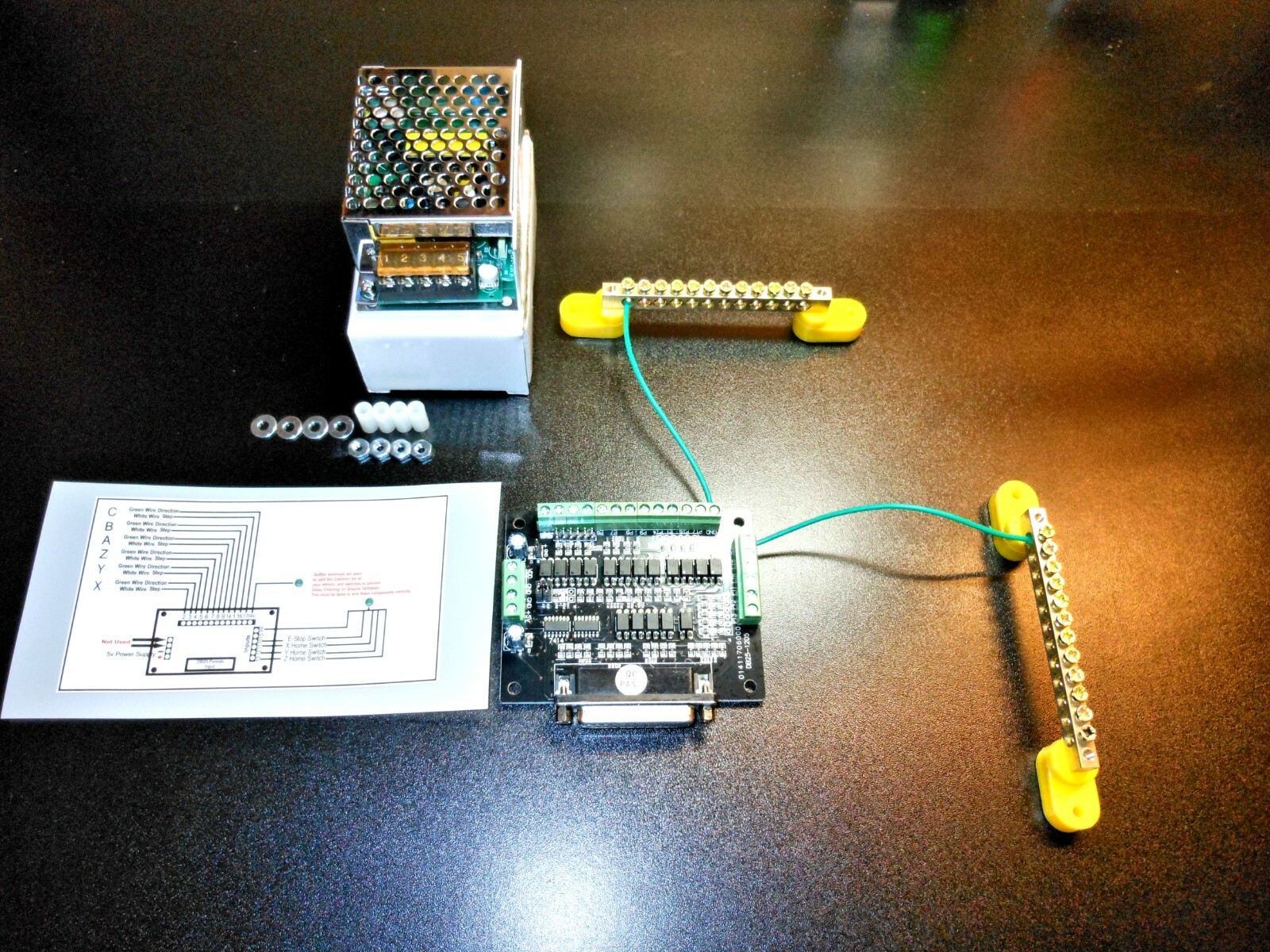 6 Axis CNC Breakout Board DIY Kit Arduino Stepper Motor Cont