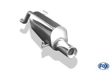 Fox Auspuff Sportauspuff Komplettanlage für Opel Corsa E 1.2l 51kW 1.4l 55/66kW 