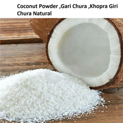 Coconut Powder Dry Copra Powder Pure Nariyal Powder Khopra Burra 250gm (8.8 OZ)`