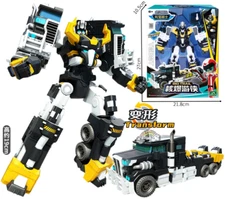 Tobot V Galaxy Detectives BIG TRAIL Transforming Truck Vehicle Robot Figure Toy