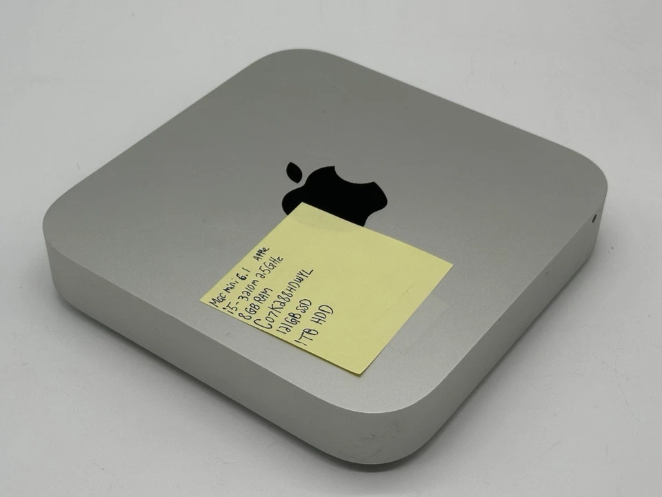 Apple Mac Mini 6,1 (Core i5-3210M 2.5GHz 8GB RAM 121GB SSD+1TB HDD) No OS/AC - Image 2 of 4
