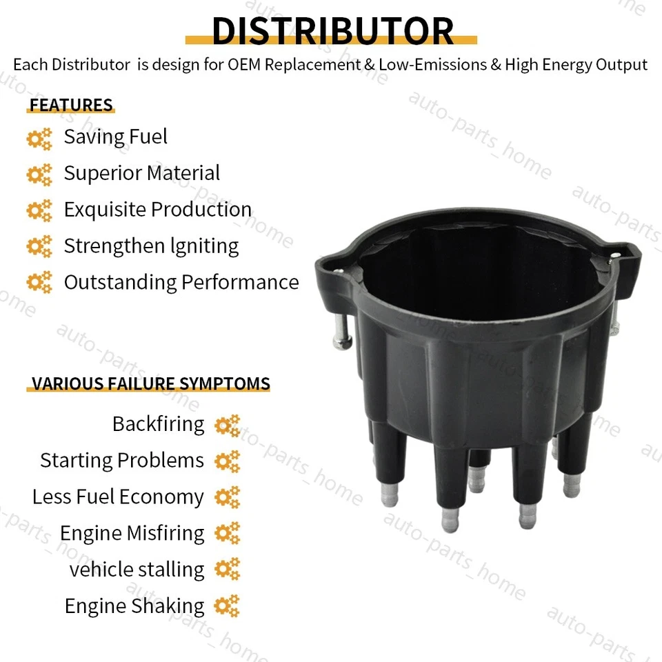 Camioneta y camioneta Dodge Ram 1994-2003 5,2 L 5,9 L tapa de cables y rotor y bujías FIts Foto 4 de 4