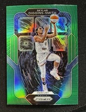 2022 Panini Prizm WNBA - Far Out Green Prizm #1 Skylar Diggins-Smith