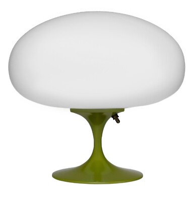 Stemlite Table Lamp by Designline in Avocado Green - Mid Century Retro Lamps