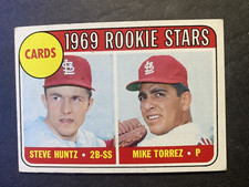 1969 Topps Baseball Mike Torrez St. Louis Cardinals Rookie Card #136. rookie card picture