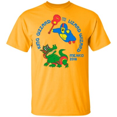 King Gizzard And The Lizard Wizard Mexico 2018 Unisex Classic T-Shirt ZL385