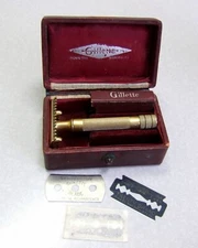 Gillette M984819 1920 Single Ring DE Safety Razor Set