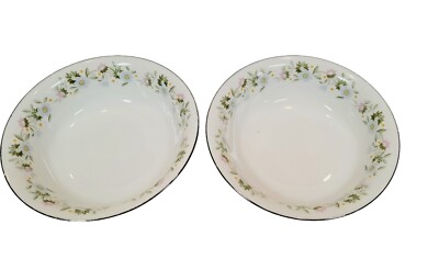 Johann Haveland Bavaria Dishes Dessert Trinket Dining Decor Set Of 2 