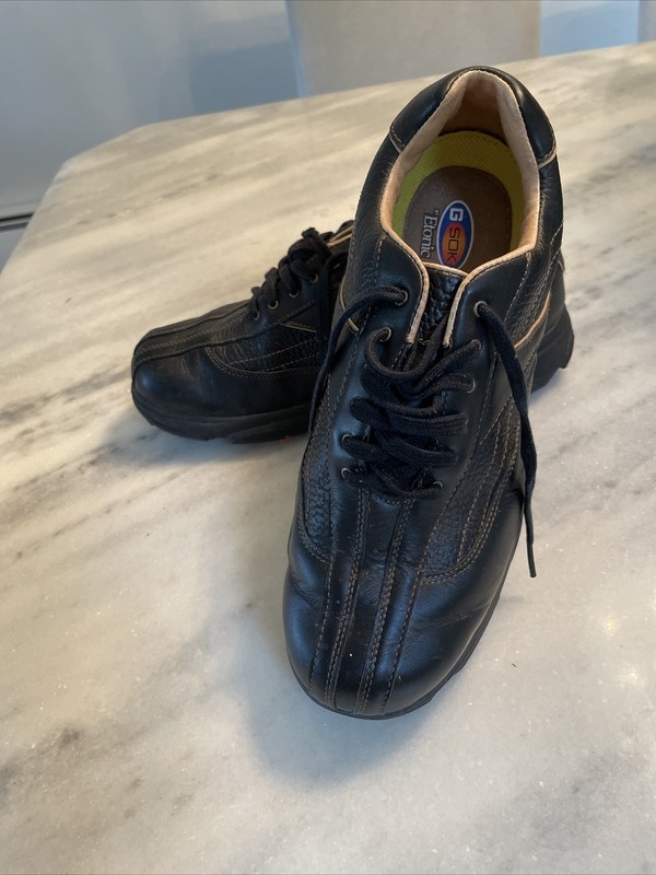 Men’s Etonic Black Golf Shoes Size 9 XW