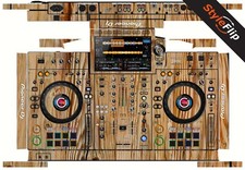 Pioneer XDJ-RX3 Skin Wood 4 Protective Decal StyleFlip
