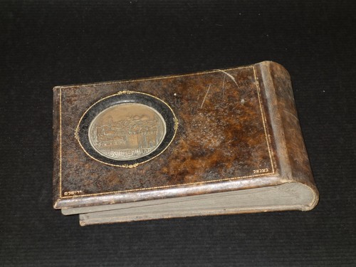 Vintage Fotoalbum Leder & Bronze Plakette Bezalel Palästina Israel Jerusalem - Bild 11 von 12