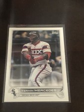 YERMIN MERCEDES 2022 TOPPS SERIES 1 BASE CARD #141 WHITE SOX T7