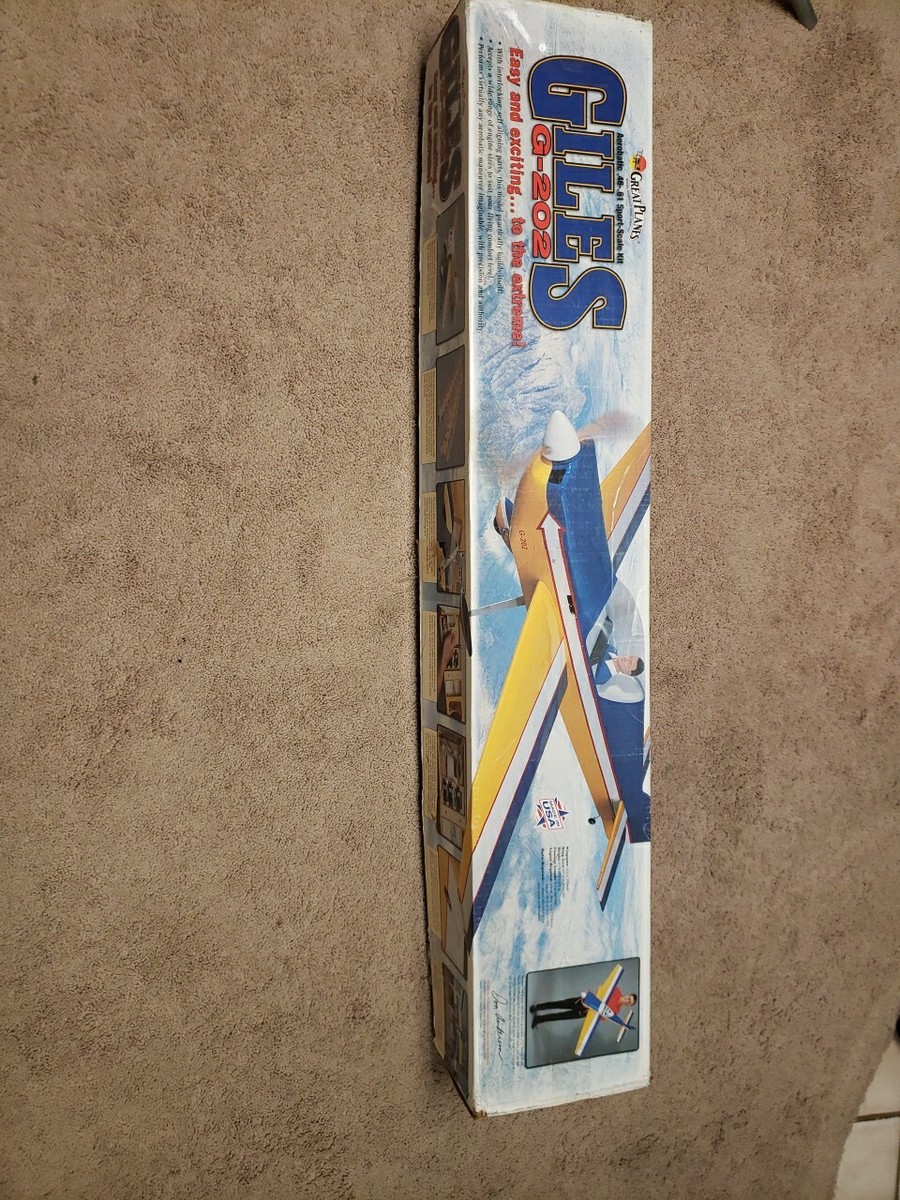 グレートプレーンズ　GILES G-202 46-61 ラジコン飛行機　エンジン GREAT PLANES - Giles G-202 Kit - 59.5