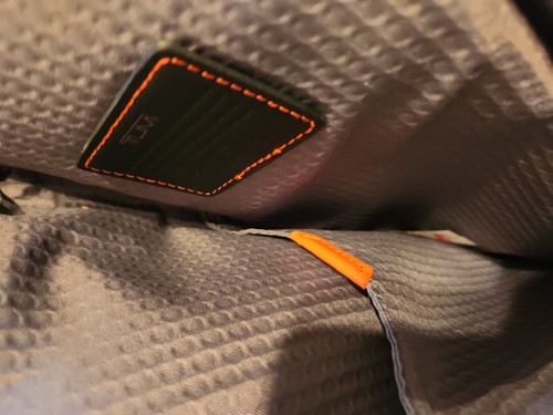 TUMI ALPHA BRAVO Platoon Sling bag limited edition Orange New... very rare - Picture 12 of 13