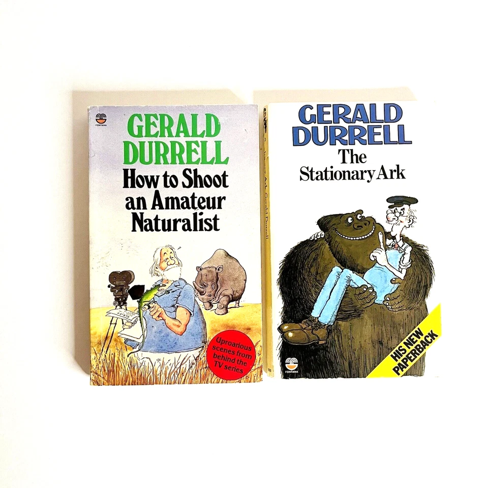 1976 The Stationary Ark Mix Lot of 6 Books Softcover Vintage by Gerald Durrell - Image 3 of 4
