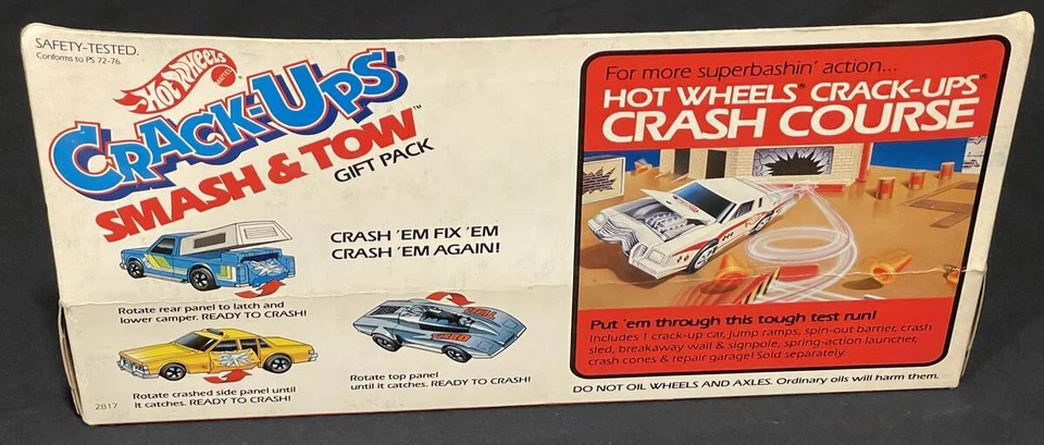 HOT WHEELS CRACK-UPS SMASH & TOW GIFT PACK 2817 MATTEL 1985 - Bild 4 von 4